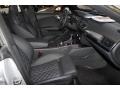 Black Valcona leather with diamond stitching Interior Photo for 2013 Audi S7 #76098138