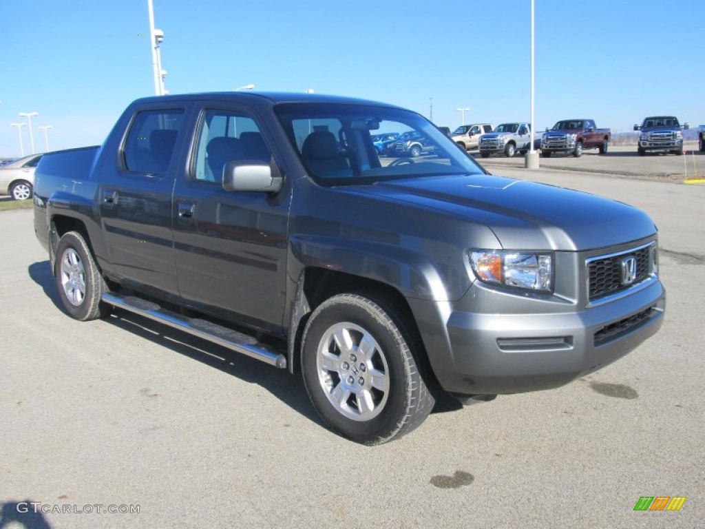 Nimbus Gray Metallic 2008 Honda Ridgeline RTS Exterior Photo #76098262