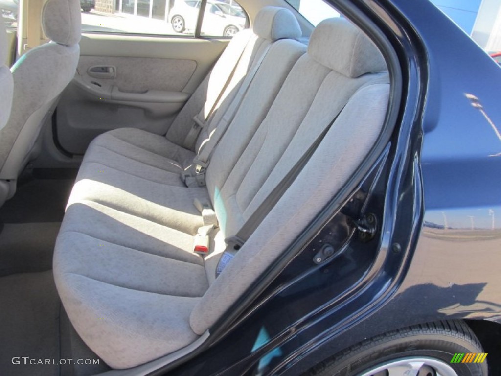 2006 Elantra GLS Sedan - Moonlit Dark Blue / Gray photo #8