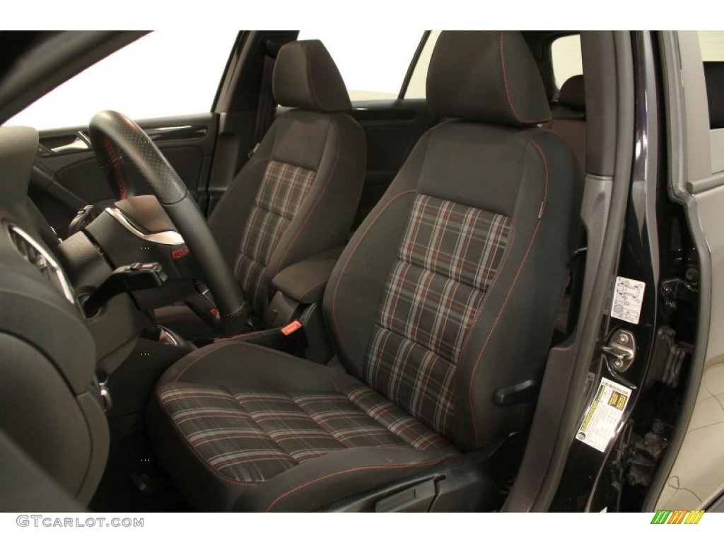 Interlagos Plaid Cloth Interior 2011 Volkswagen GTI 4 Door Photo #76098962