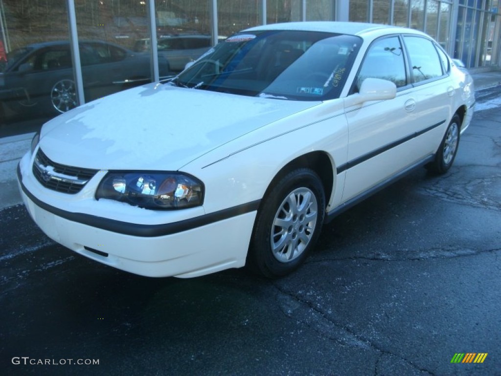 White 2003 Chevrolet Impala Standard Impala Model Exterior Photo #76099297