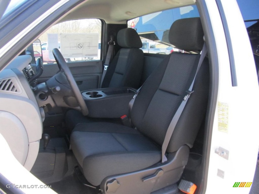 2013 Chevrolet Silverado 3500HD WT Regular Cab 4x4 Dump Truck Front Seat Photo #76099850