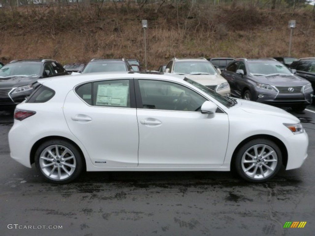 Starfire White Pearl 2013 Lexus CT 200h Hybrid Premium Exterior Photo #76099874