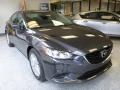 2014 Meteor Gray Mica Mazda MAZDA6 Sport  photo #7