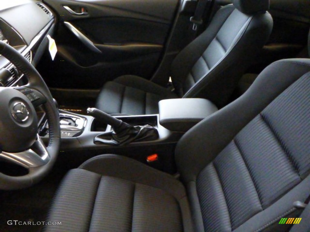Black Interior 2014 Mazda MAZDA6 Sport Photo #76100891
