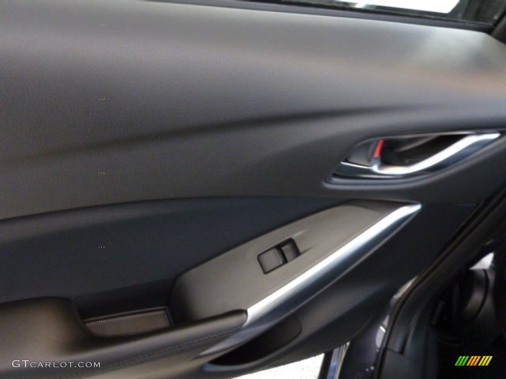 2014 Mazda MAZDA6 Sport Black Door Panel Photo #76100936