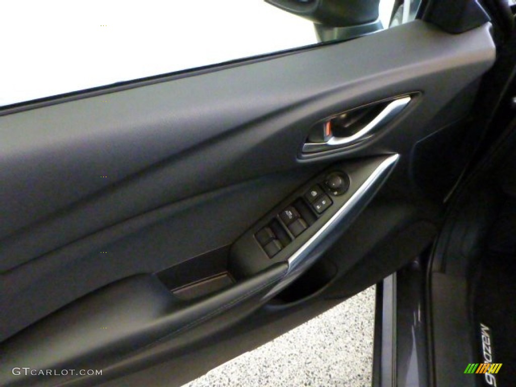 2014 Mazda MAZDA6 Sport Black Door Panel Photo #76100951