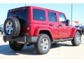 Deep Cherry Red Crystal Pearl - Wrangler Unlimited Rubicon 4x4 Photo No. 6