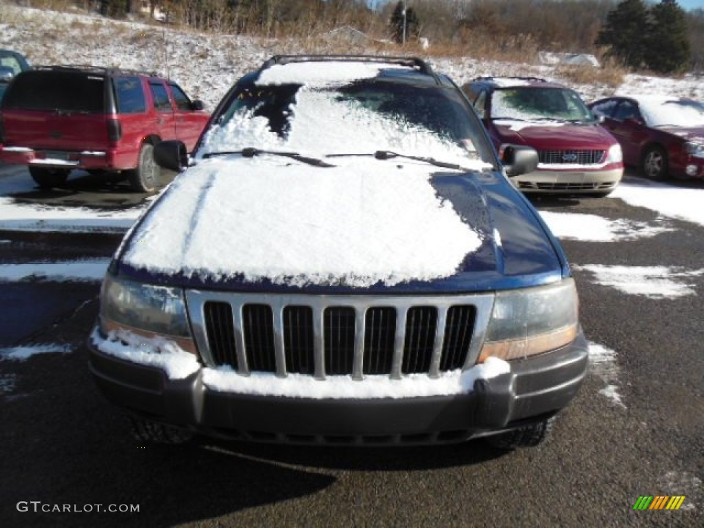 2001 Grand Cherokee Laredo 4x4 - Patriot Blue Pearl / Agate photo #2