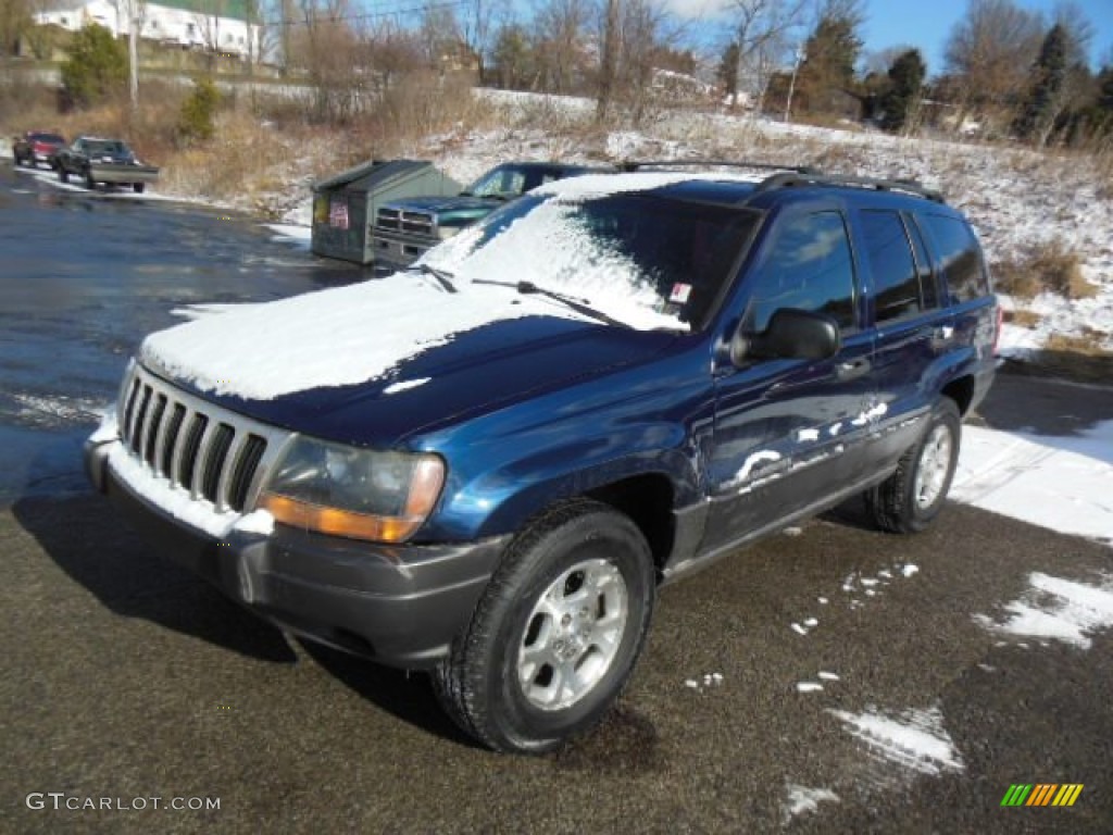 2001 Grand Cherokee Laredo 4x4 - Patriot Blue Pearl / Agate photo #3