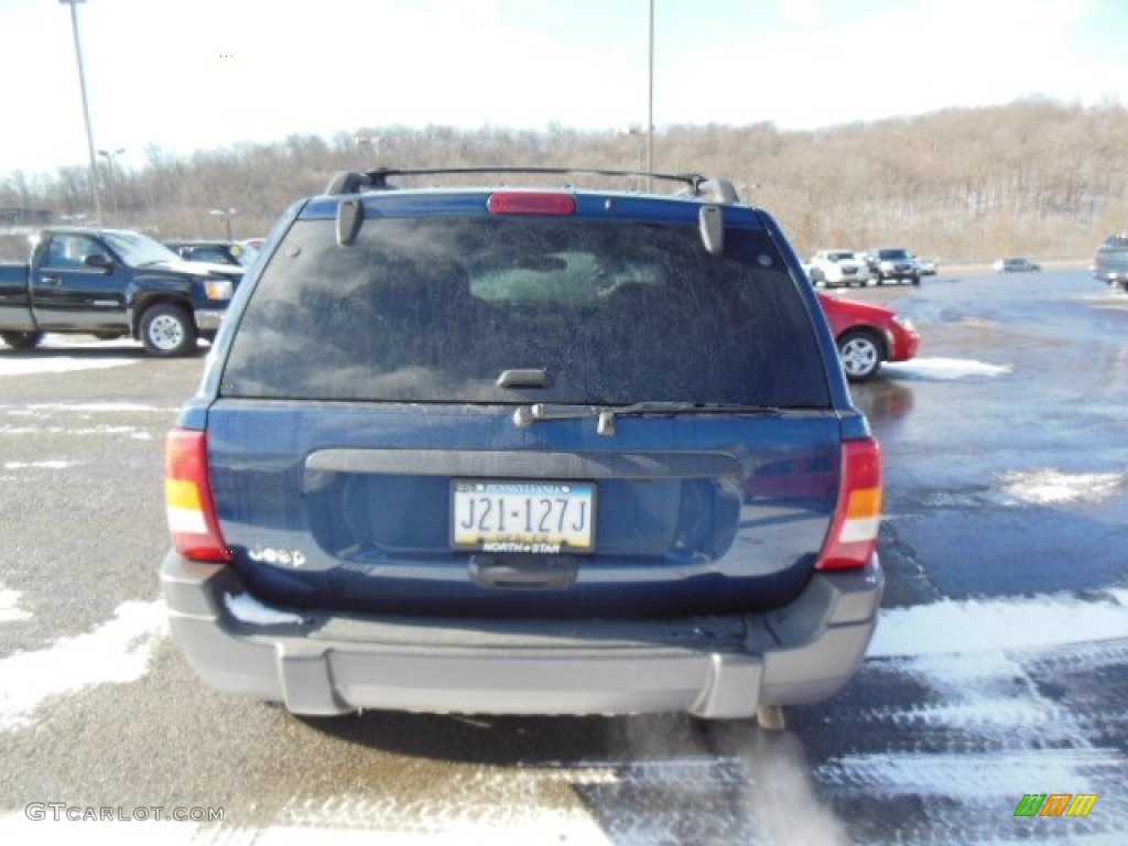 2001 Grand Cherokee Laredo 4x4 - Patriot Blue Pearl / Agate photo #5