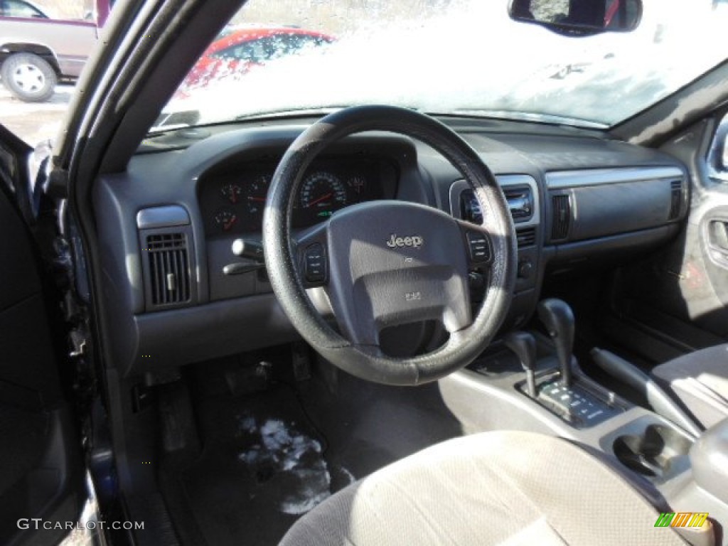 2001 Grand Cherokee Laredo 4x4 - Patriot Blue Pearl / Agate photo #8