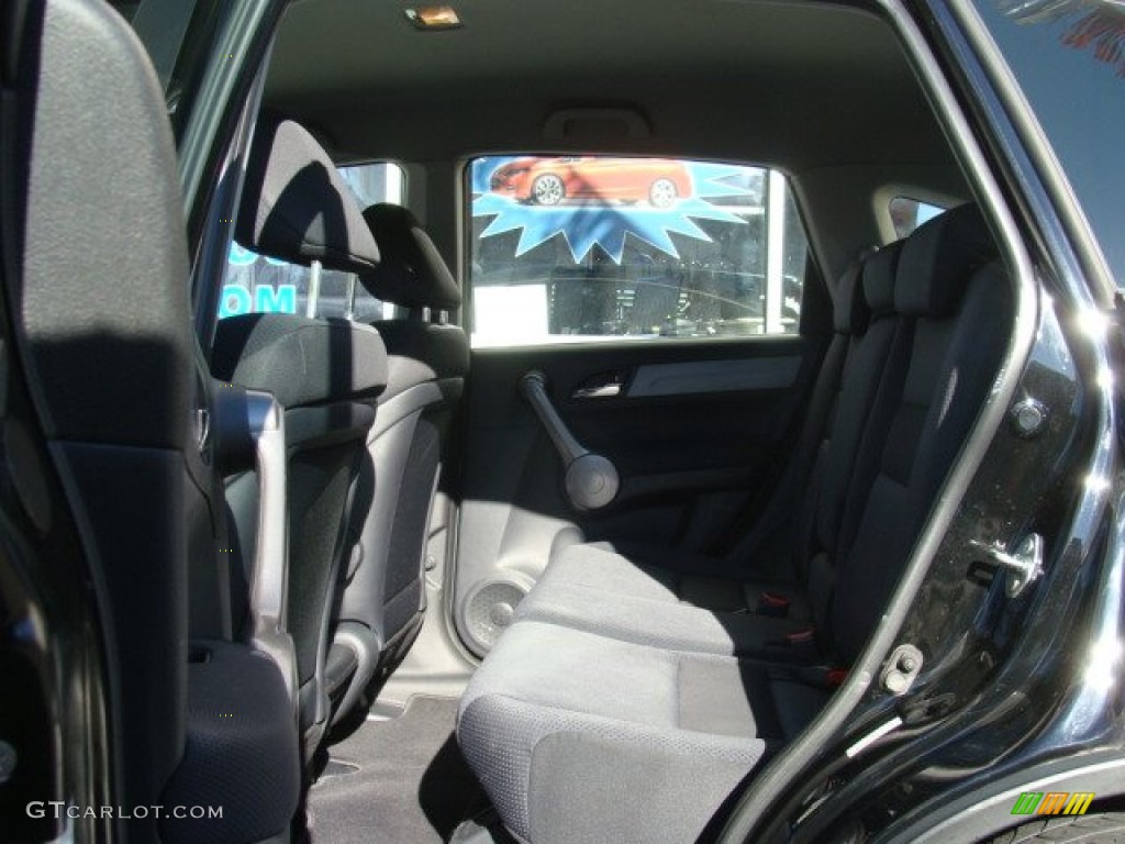 2009 CR-V LX 4WD - Crystal Black Pearl / Gray photo #14