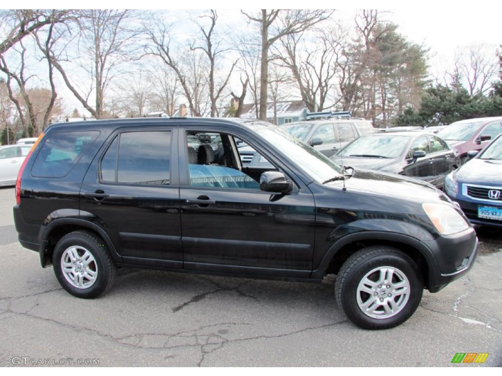 Nighthawk Black Pearl 2004 Honda CR-V EX 4WD Exterior Photo #76103258