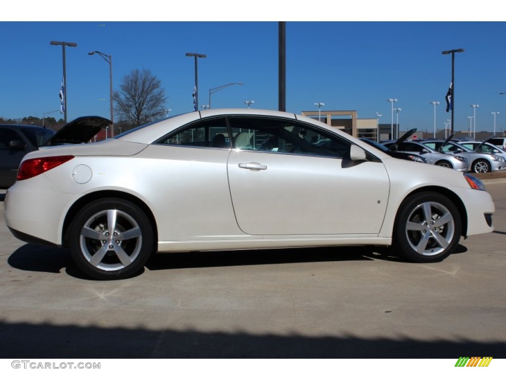 White Diamond Tri Coat 2009 Pontiac G6 GT Convertible Exterior Photo #76103713