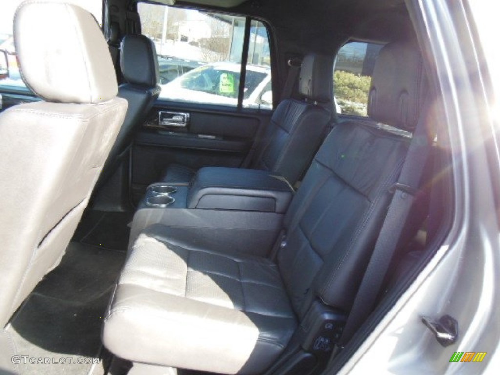 2008 Navigator Luxury 4x4 - Vapor Silver Metallic / Charcoal Black photo #12