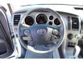 2011 Toyota Sequoia Sand Beige Interior Steering Wheel Photo