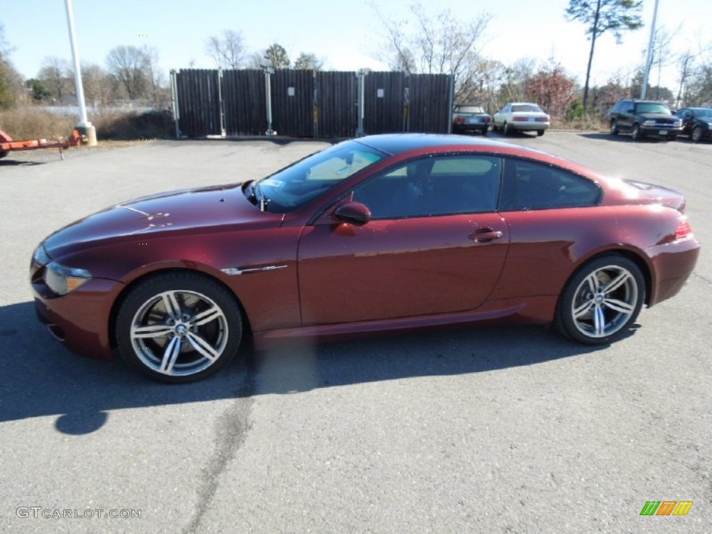 2006 M6 Coupe - Indianapolis Red Metallic / Black photo #3