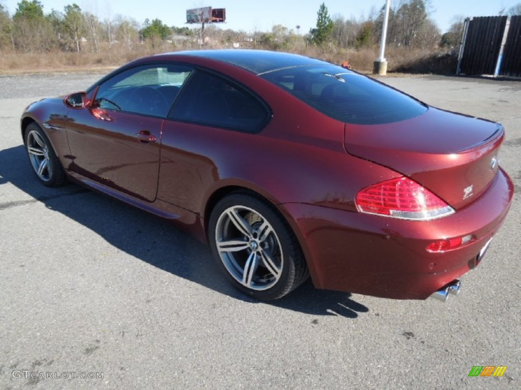 2006 M6 Coupe - Indianapolis Red Metallic / Black photo #4