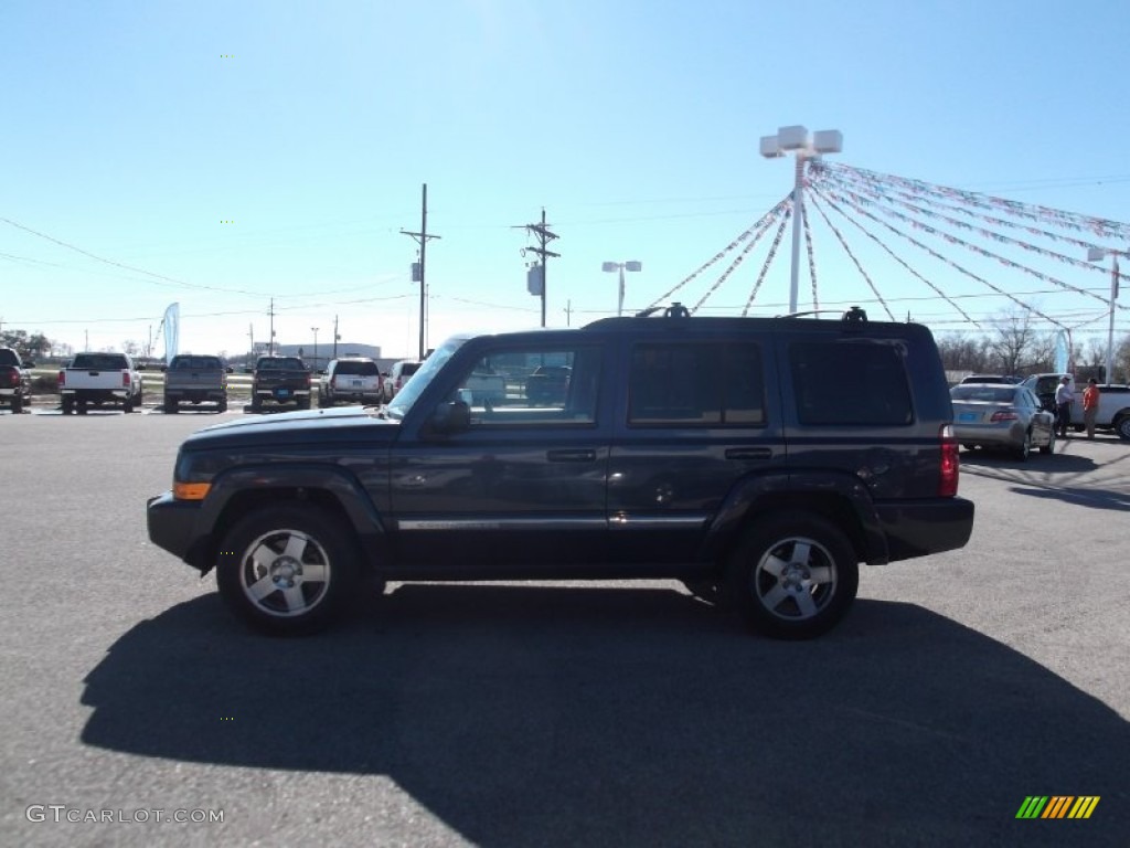 2010 Commander Sport 4x4 - Modern Blue Pearl / Dark Slate Gray photo #5