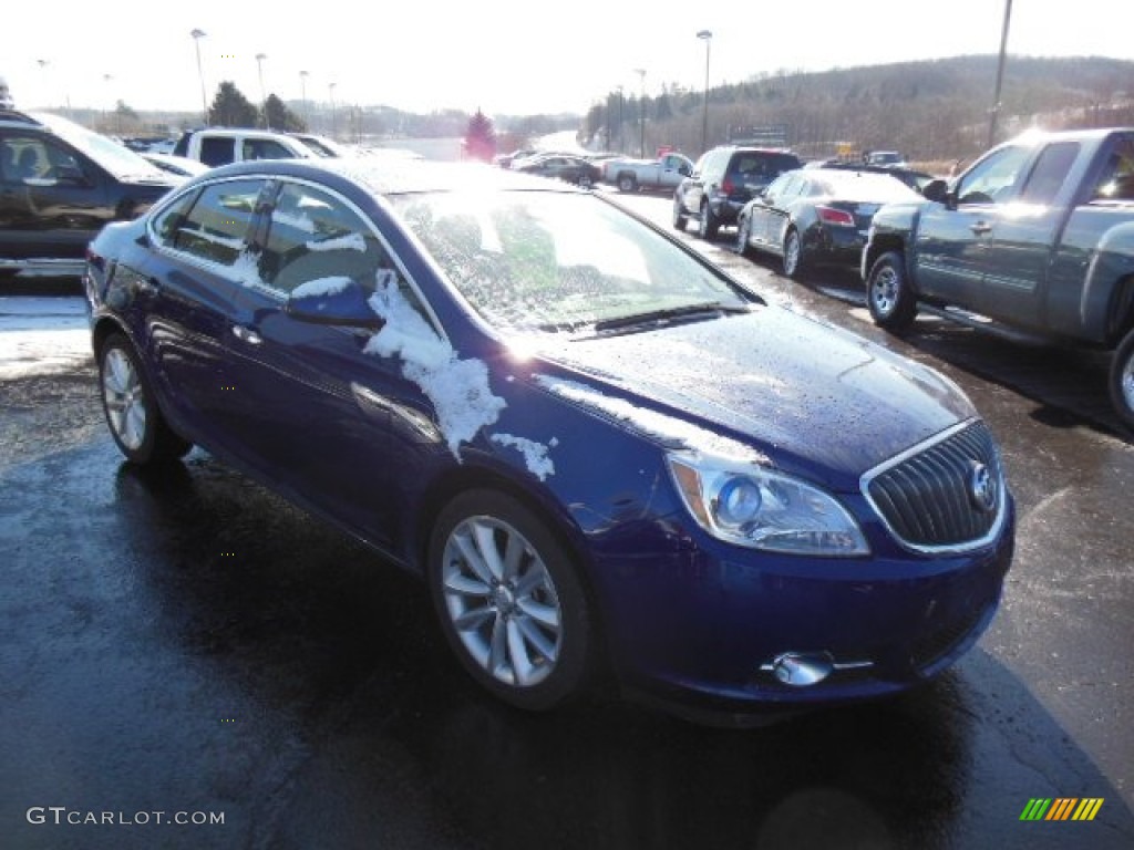 2013 Verano FWD - Luxo Blue Metallic / Medium Titanium photo #4