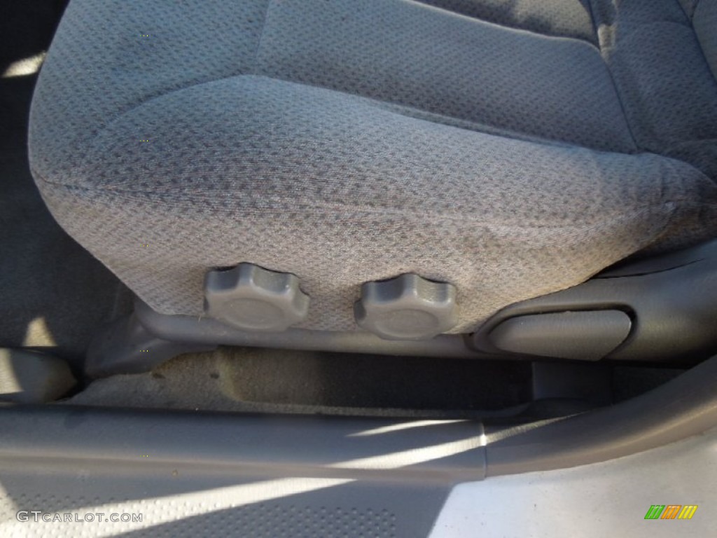 2000 Protege LX - Highlight Silver Metallic / Gray photo #9