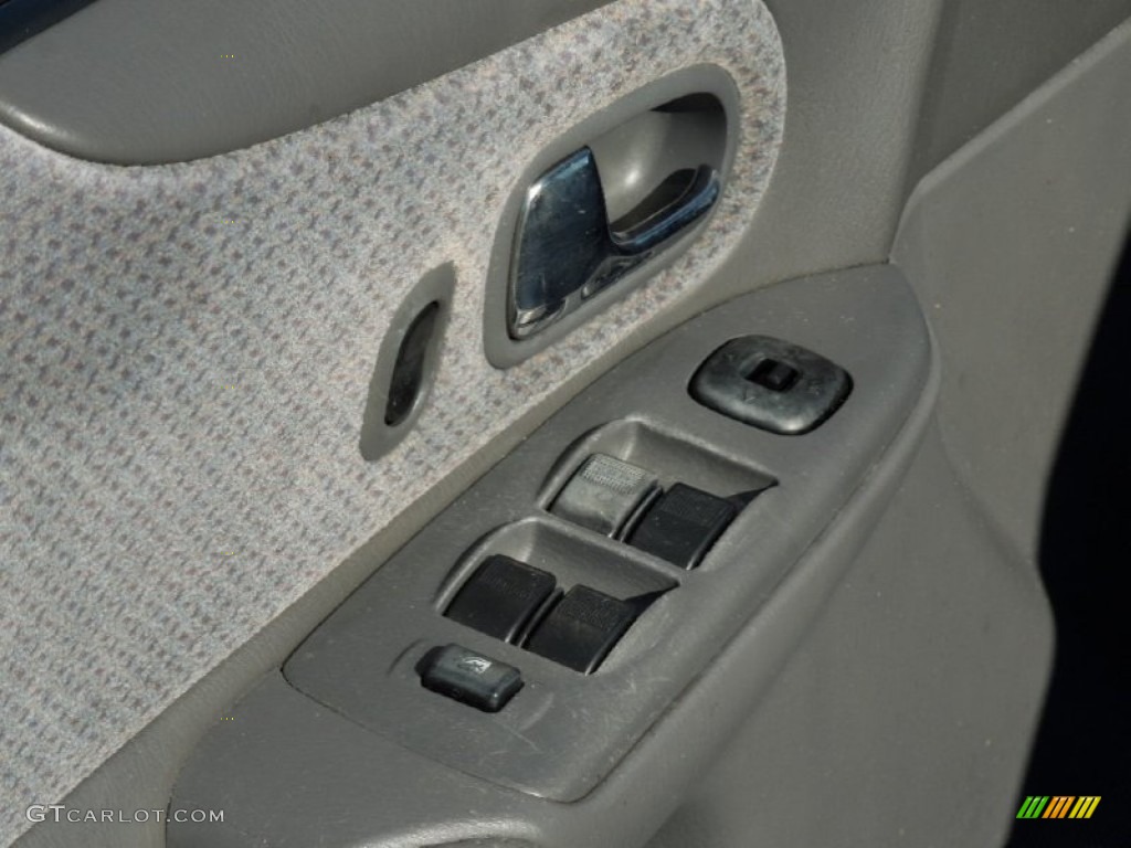 2000 Protege LX - Highlight Silver Metallic / Gray photo #12