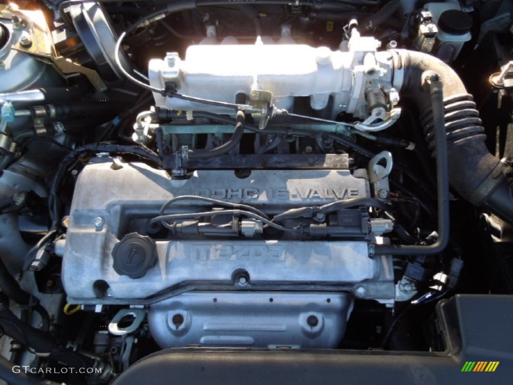 2000 Protege LX - Highlight Silver Metallic / Gray photo #25