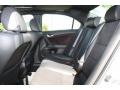 2013 Acura TSX Special Edition Ebony/Red Interior Rear Seat Photo