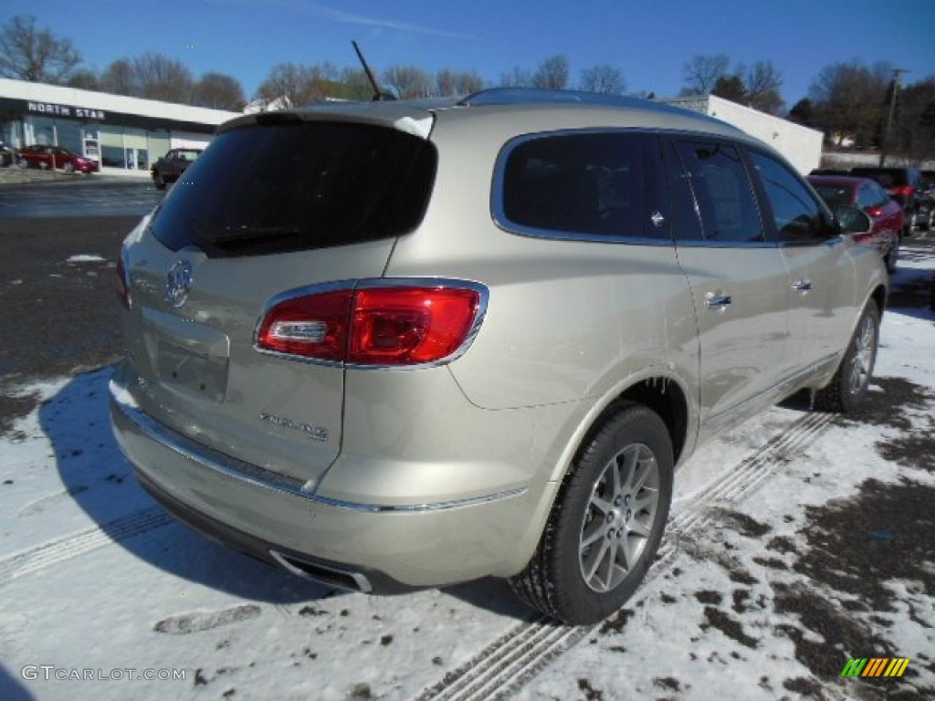 2013 Enclave Leather AWD - Champagne Silver Metallic / Ebony Leather photo #6