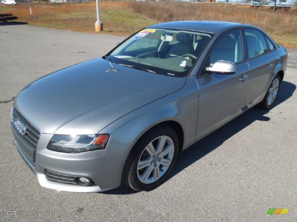 Quartz Grey Metallic 2011 Audi A4 2.0T quattro Sedan Exterior Photo #76106165
