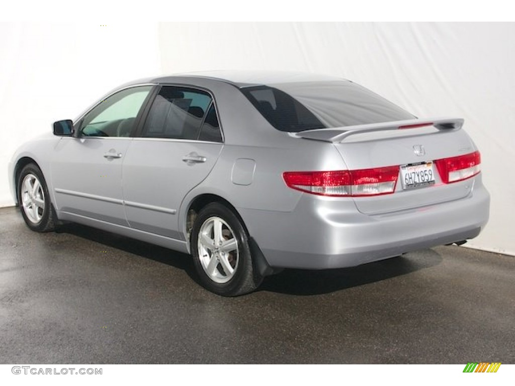 2003 Accord EX Sedan - Satin Silver Metallic / Black photo #2
