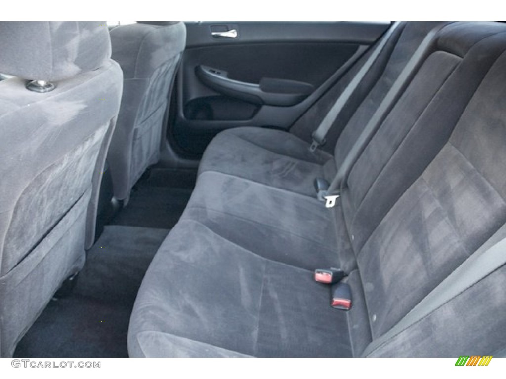 2003 Accord EX Sedan - Satin Silver Metallic / Black photo #4