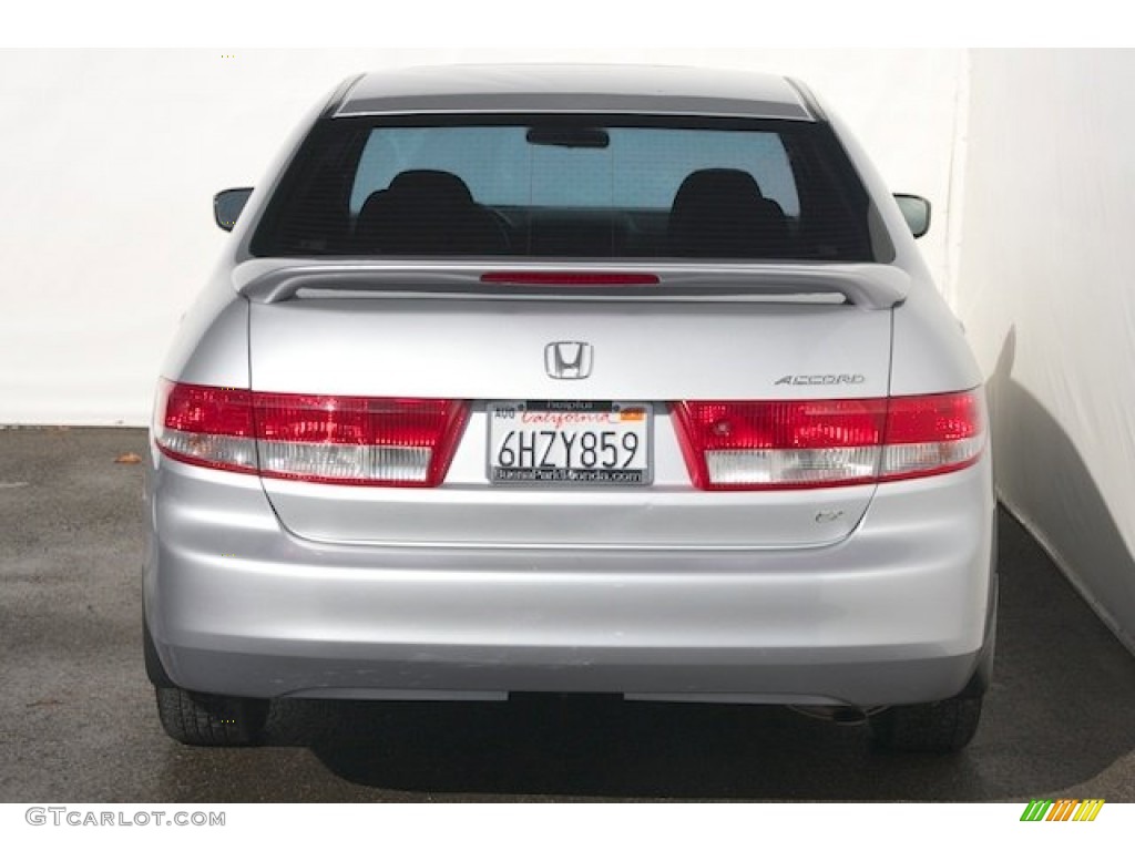 2003 Accord EX Sedan - Satin Silver Metallic / Black photo #9