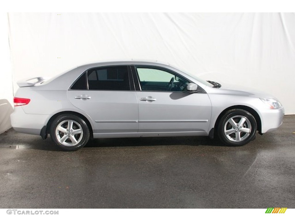 2003 Accord EX Sedan - Satin Silver Metallic / Black photo #10