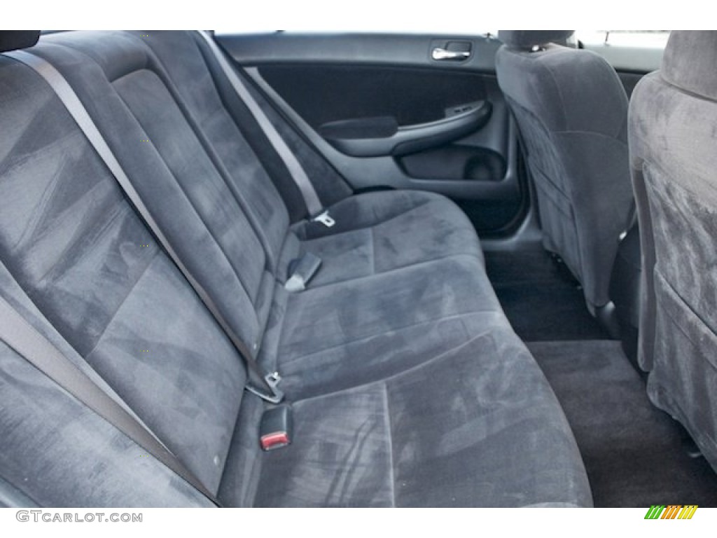 2003 Accord EX Sedan - Satin Silver Metallic / Black photo #18