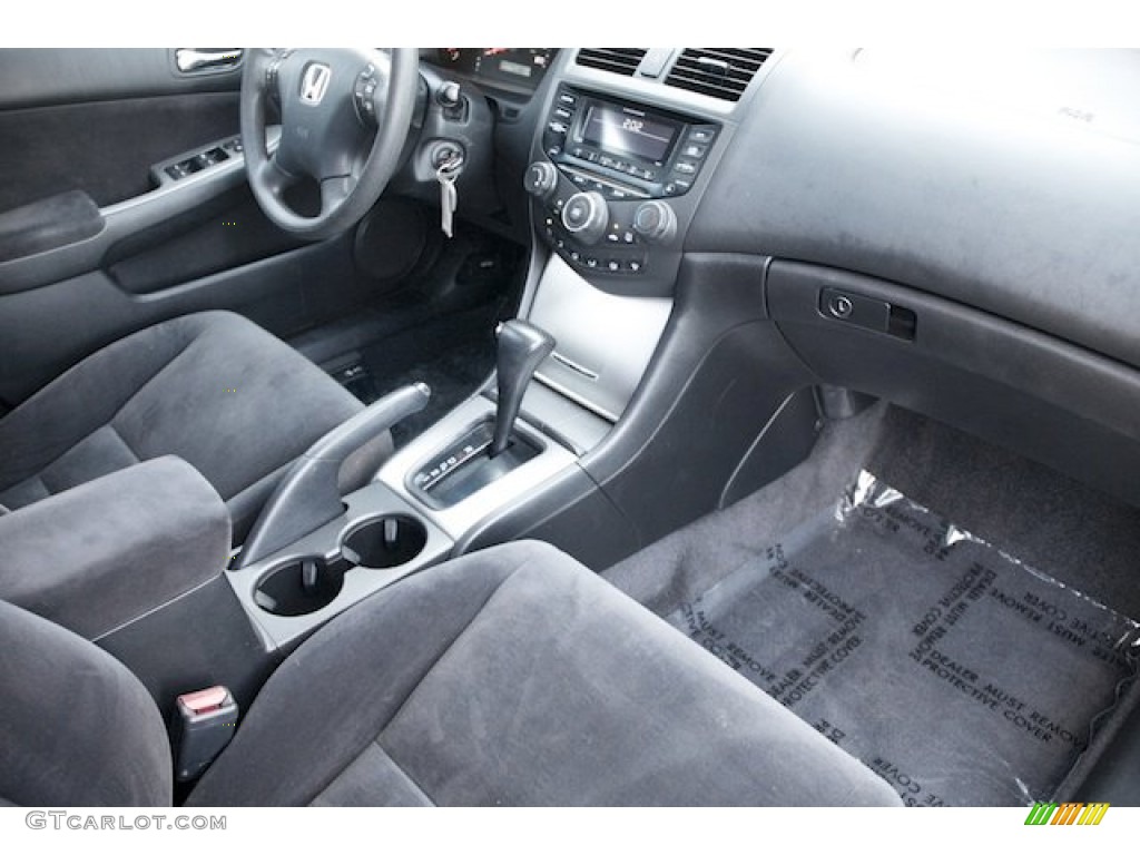 2003 Accord EX Sedan - Satin Silver Metallic / Black photo #22