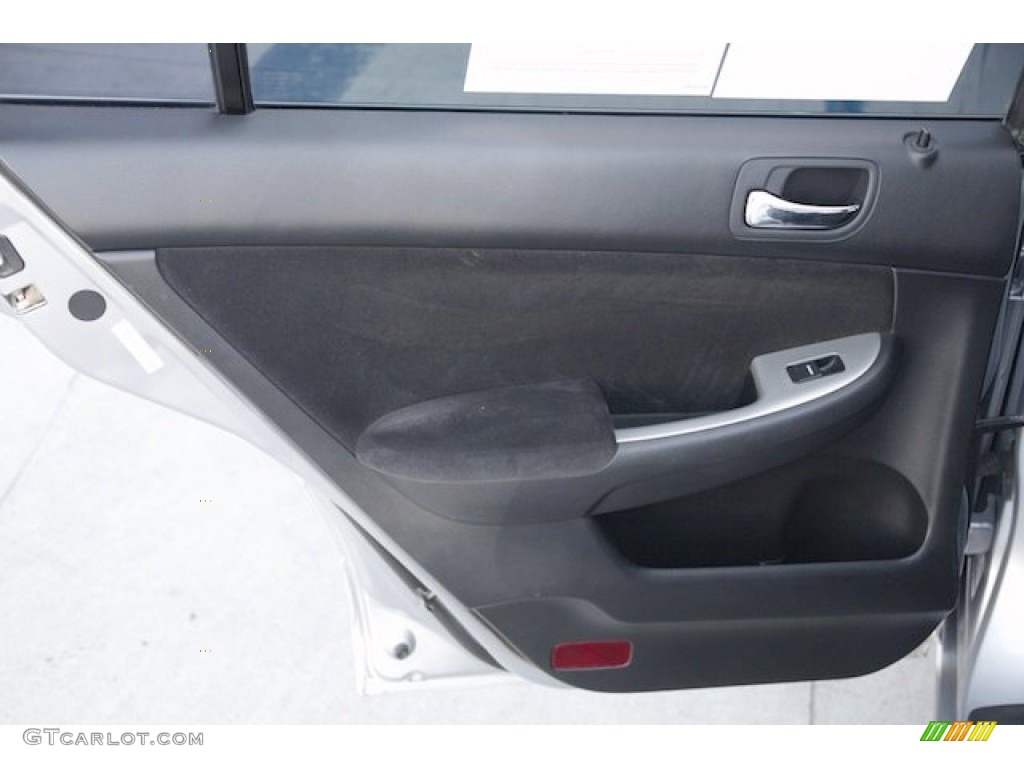 2003 Accord EX Sedan - Satin Silver Metallic / Black photo #26