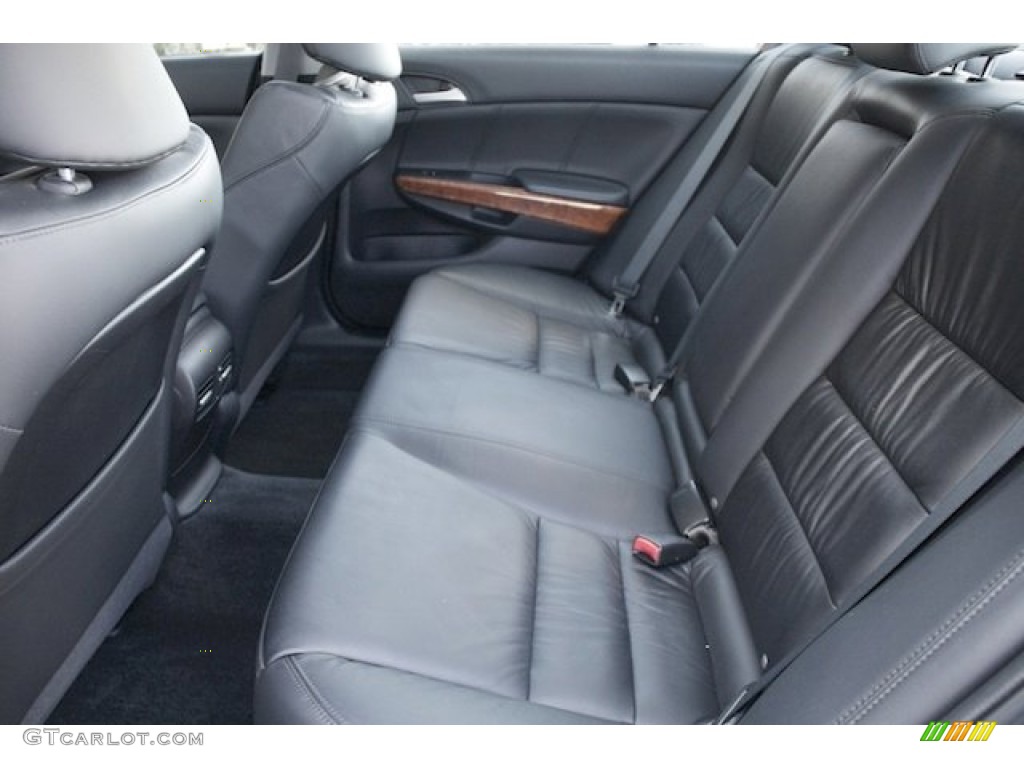 2011 Accord EX-L Sedan - Celestial Blue Metallic / Black photo #4