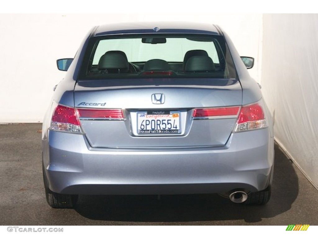 2011 Accord EX-L Sedan - Celestial Blue Metallic / Black photo #9
