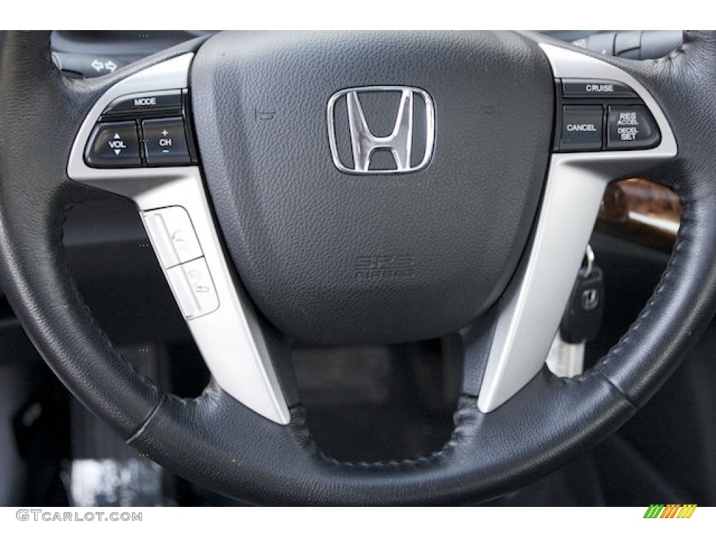 2011 Accord EX-L Sedan - Celestial Blue Metallic / Black photo #11
