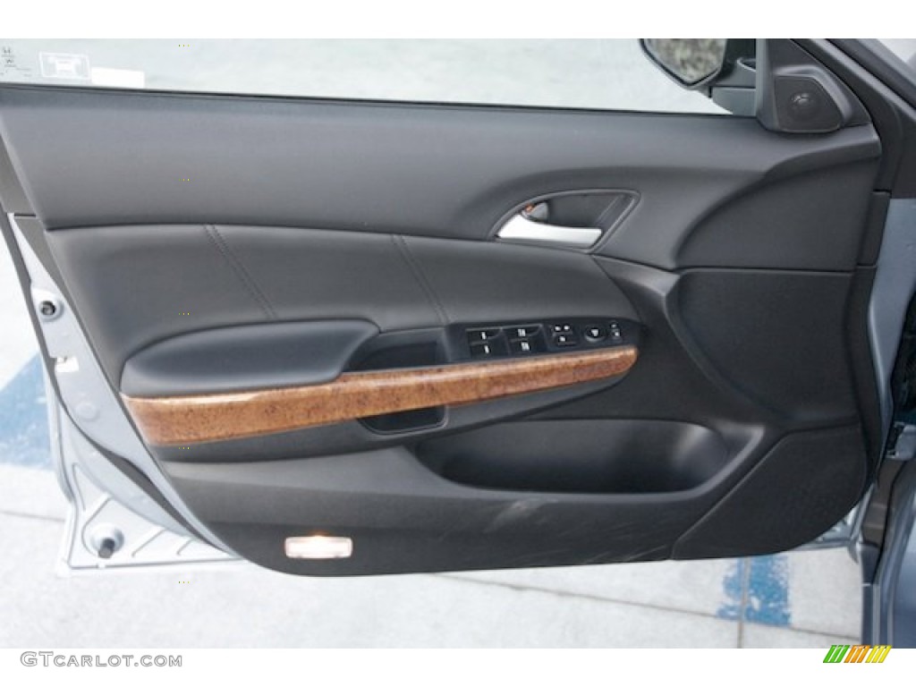 2011 Accord EX-L Sedan - Celestial Blue Metallic / Black photo #25