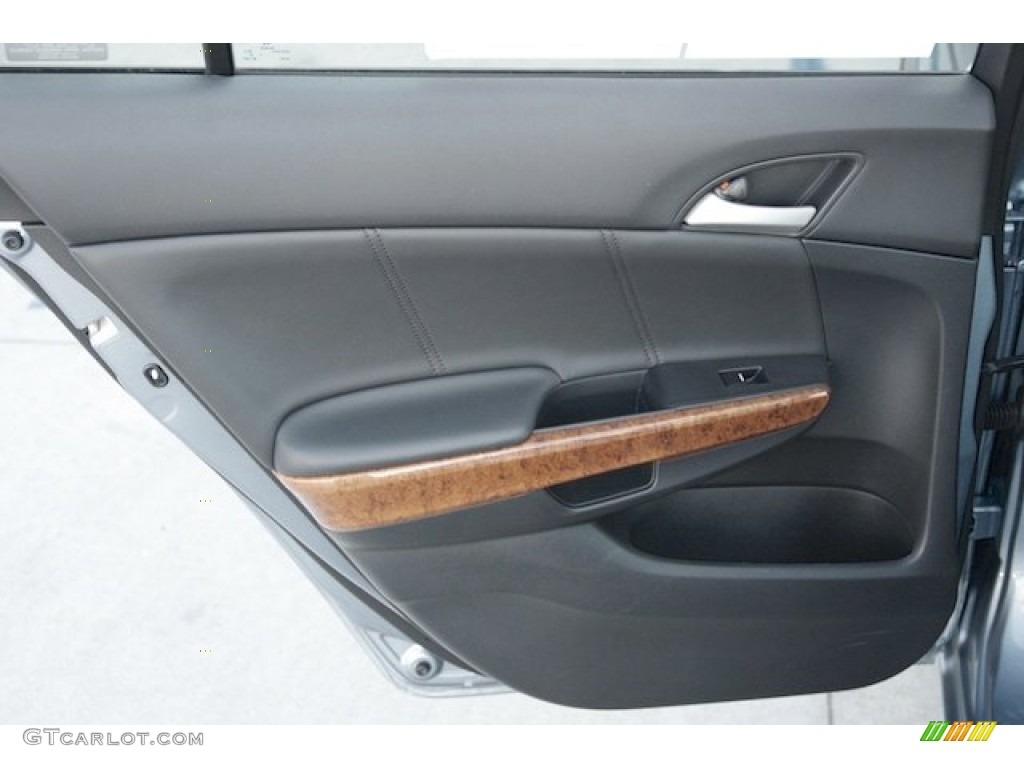 2011 Accord EX-L Sedan - Celestial Blue Metallic / Black photo #26