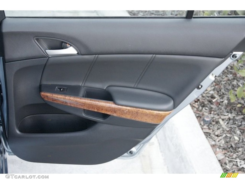 2011 Accord EX-L Sedan - Celestial Blue Metallic / Black photo #27