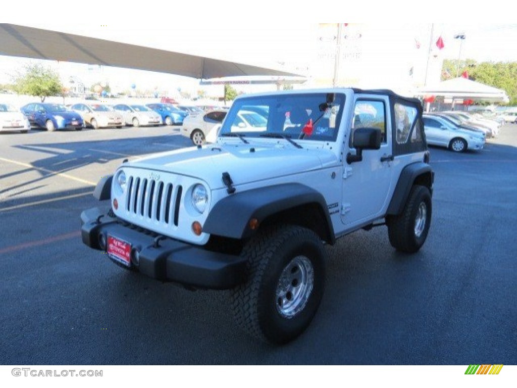 2011 Wrangler Sport 4x4 - Bright White / Black photo #3