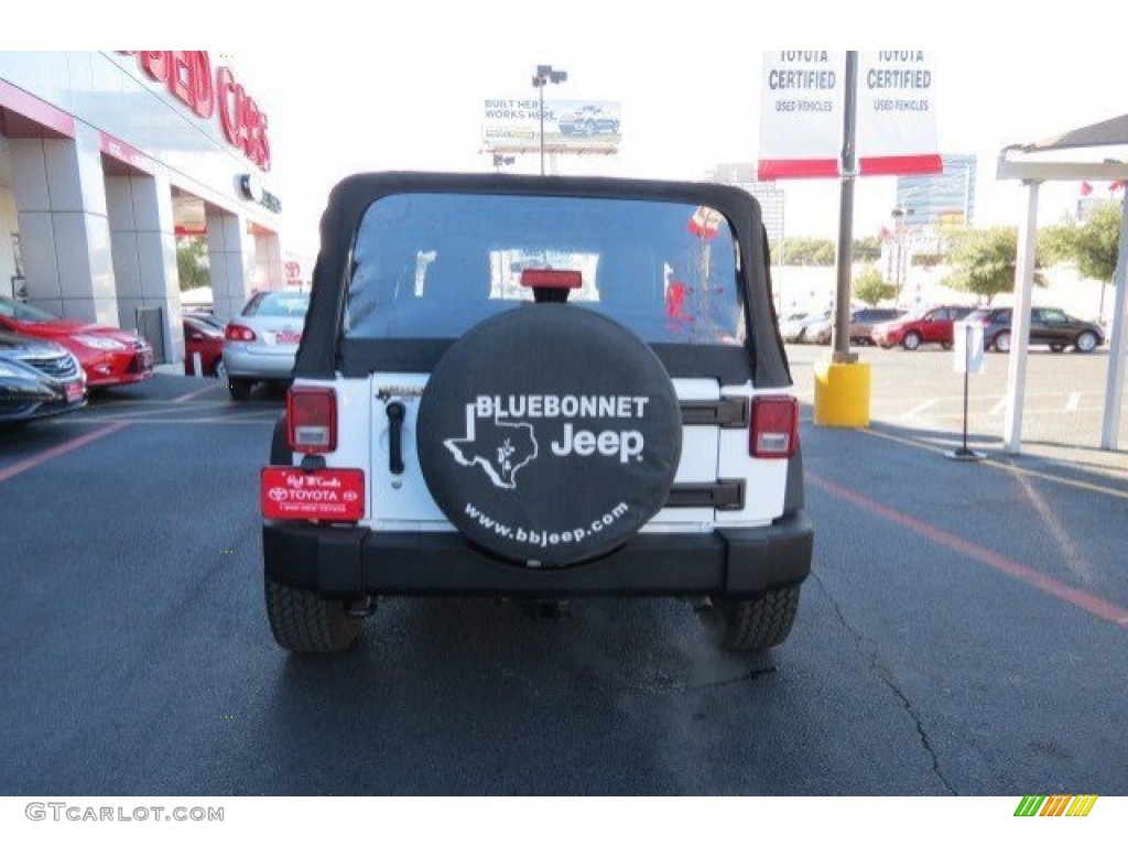 2011 Wrangler Sport 4x4 - Bright White / Black photo #6