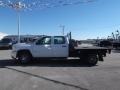 Summit White - Silverado 3500HD Work Truck Crew Cab Photo No. 4