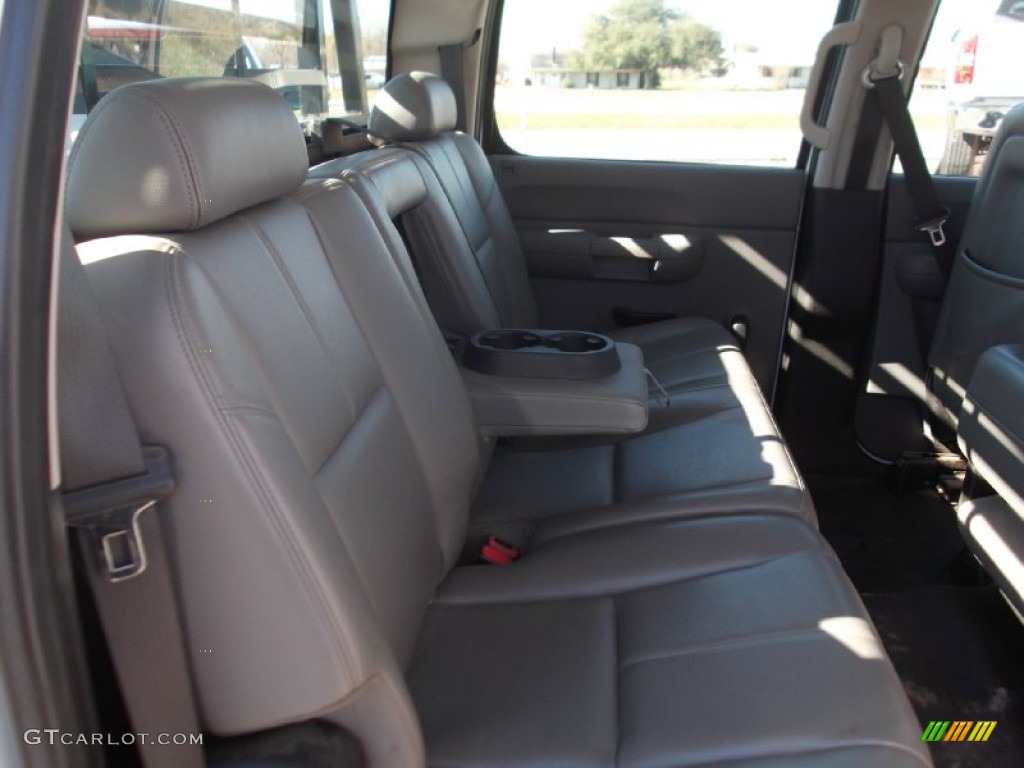 2008 Silverado 3500HD Work Truck Crew Cab - Summit White / Dark Titanium photo #7