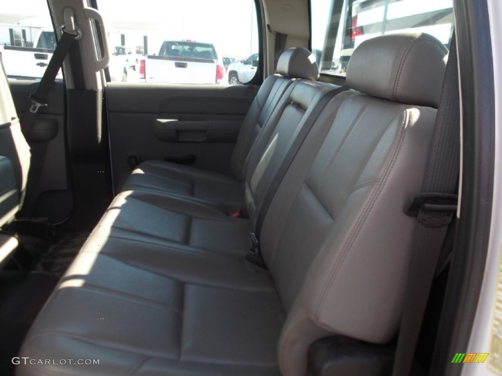 2008 Silverado 3500HD Work Truck Crew Cab - Summit White / Dark Titanium photo #9