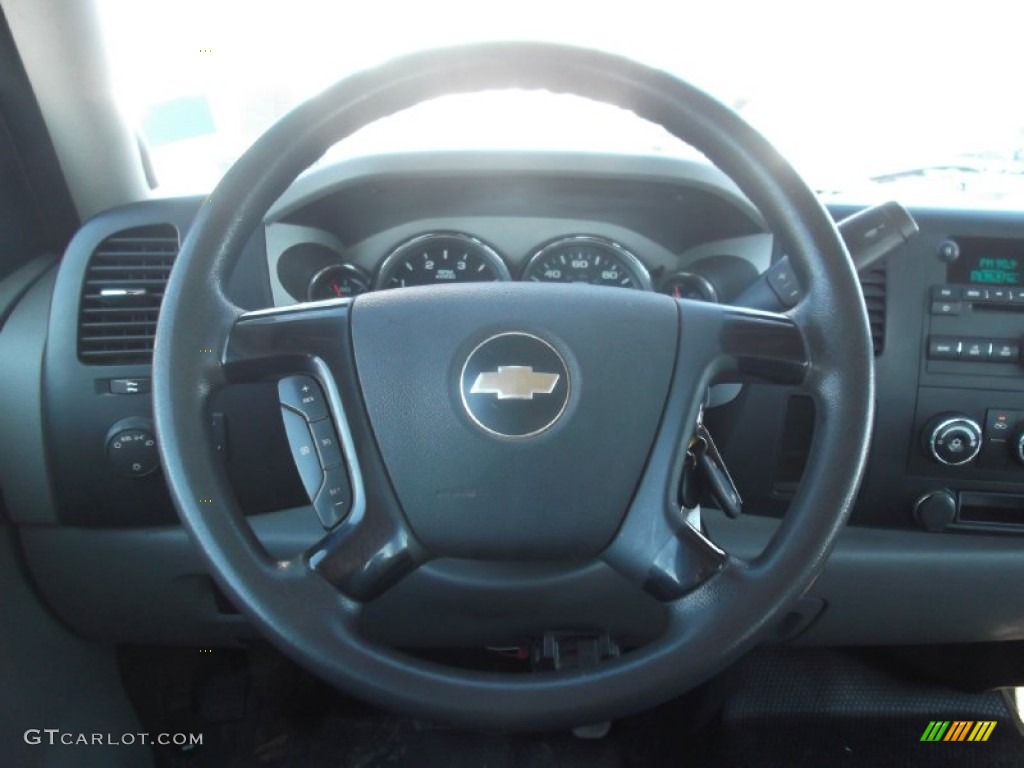 2008 Silverado 3500HD Work Truck Crew Cab - Summit White / Dark Titanium photo #13